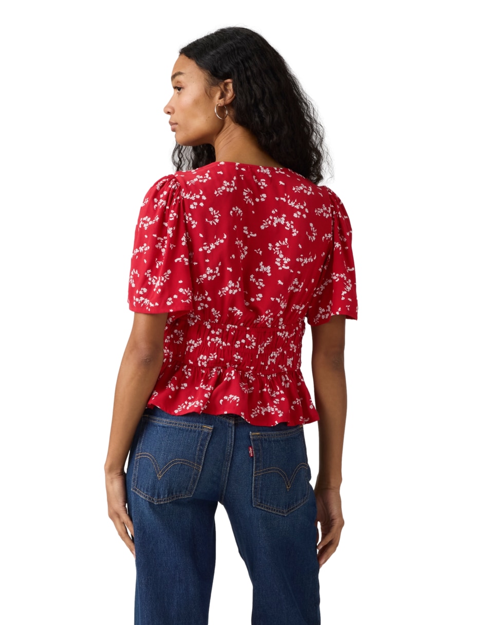 Blusa manga corta para mujer 2