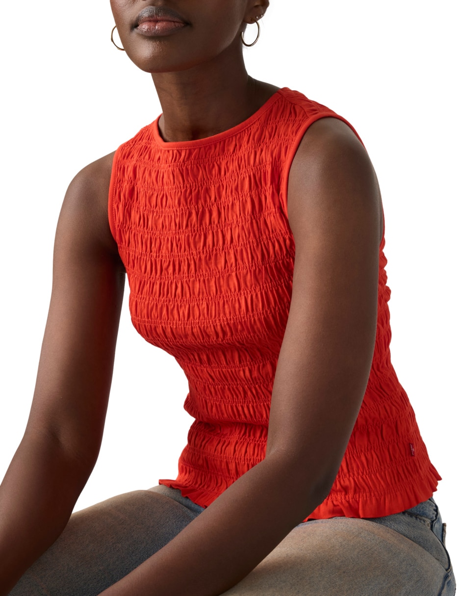 "manga" sin manga sin colección o familia "cuello" redondo "para mujer" 4