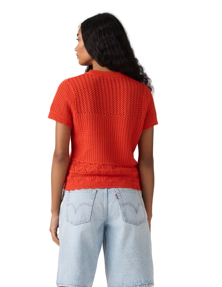 "suéter" "cuello" redondo "para mujer" 2