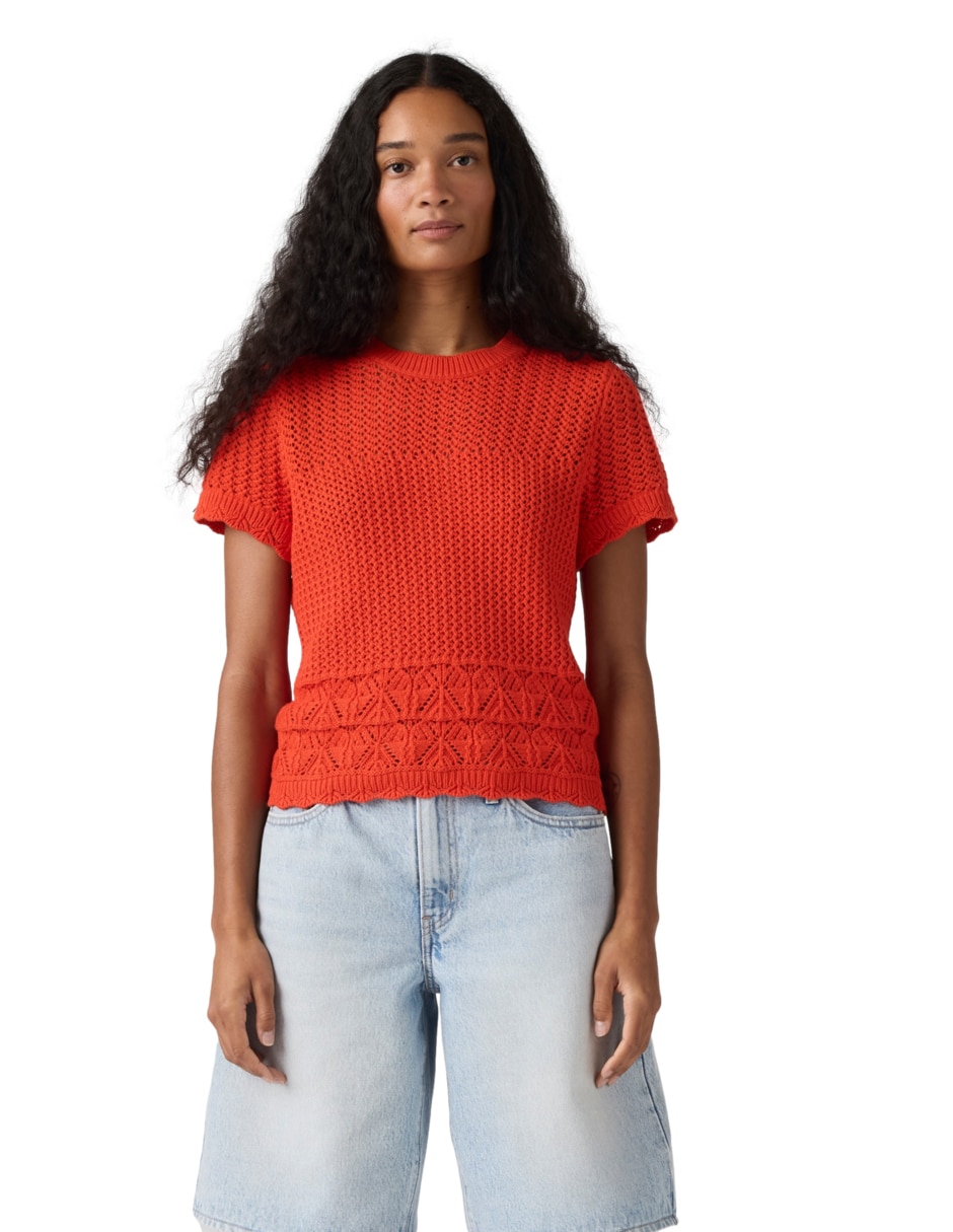 'suéter' 'cuello' redondo 'para mujer'