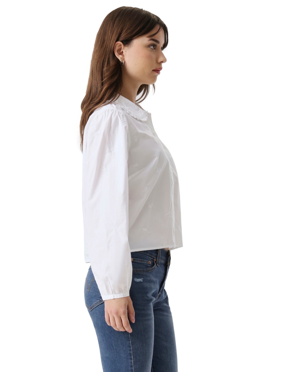 Blusa Levi's manga larga para mujer