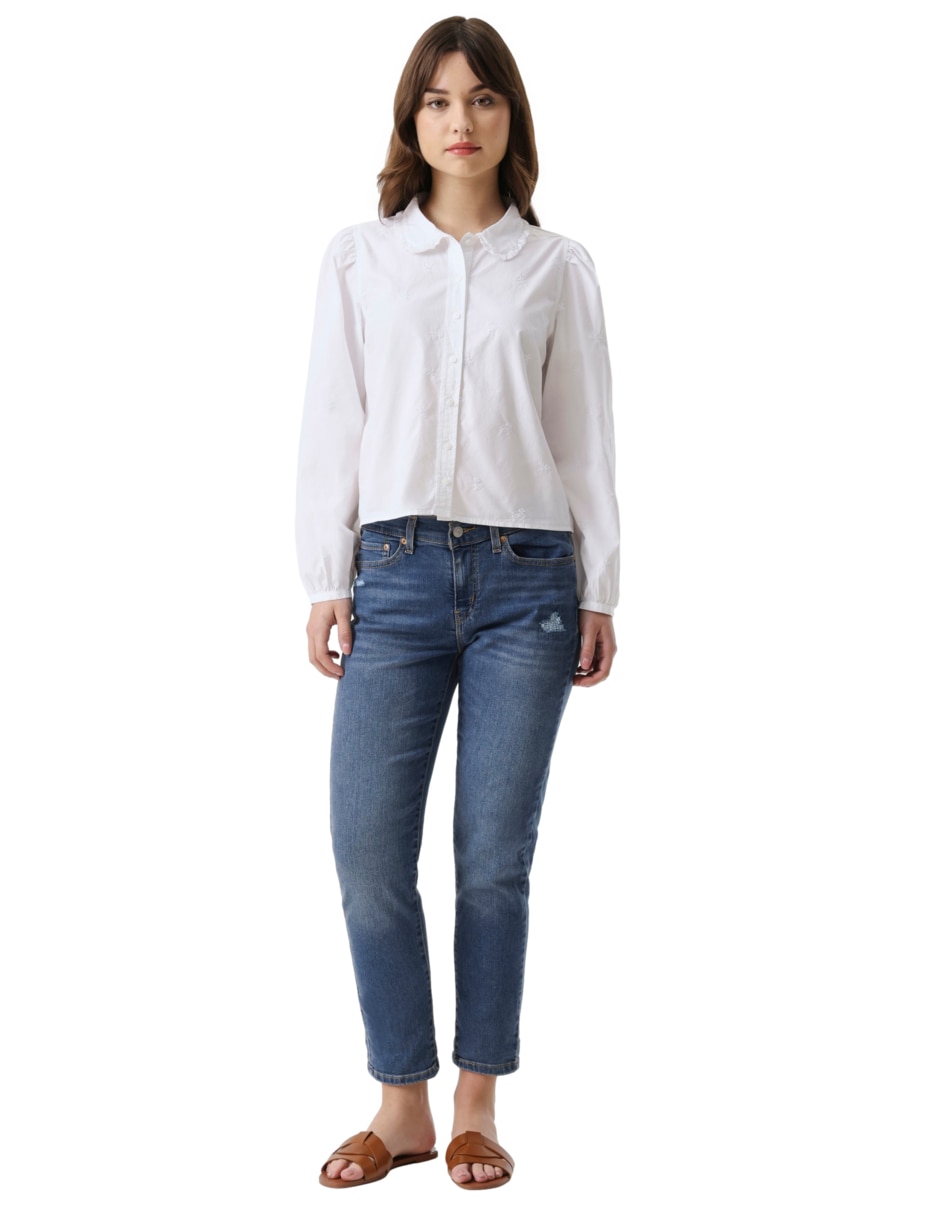 Blusa Levi's manga larga para mujer