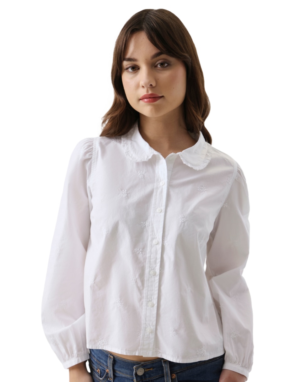 Blusa Levi's manga larga para mujer