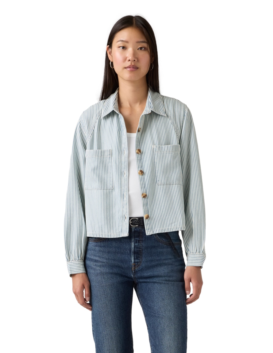 Blusa Levi's manga larga para mujer