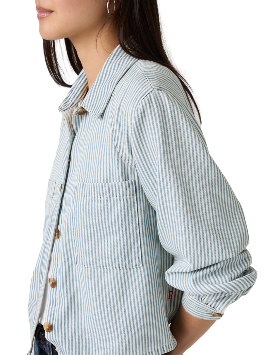 Blusa Levi's manga larga para mujer