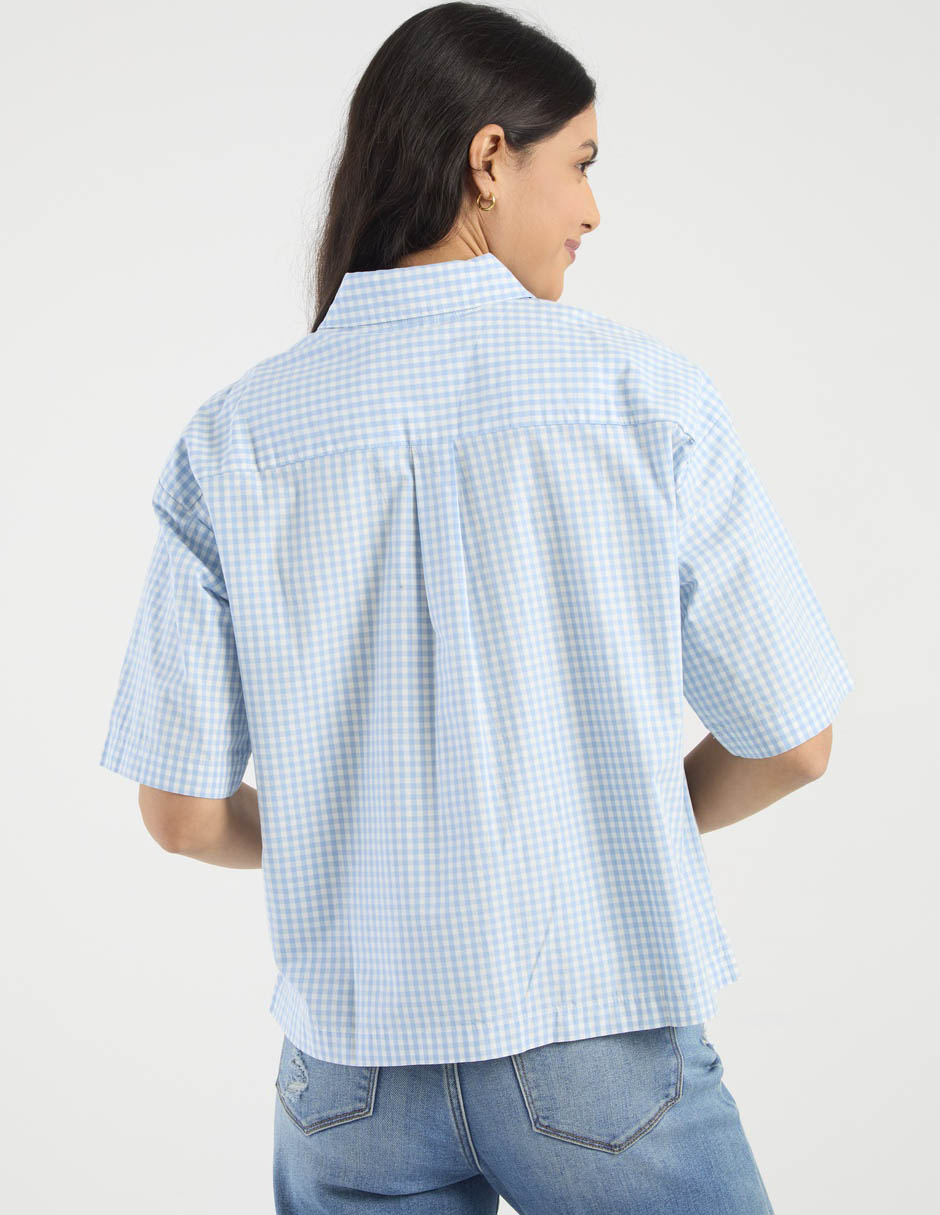 Blusa manga corta para mujer 14