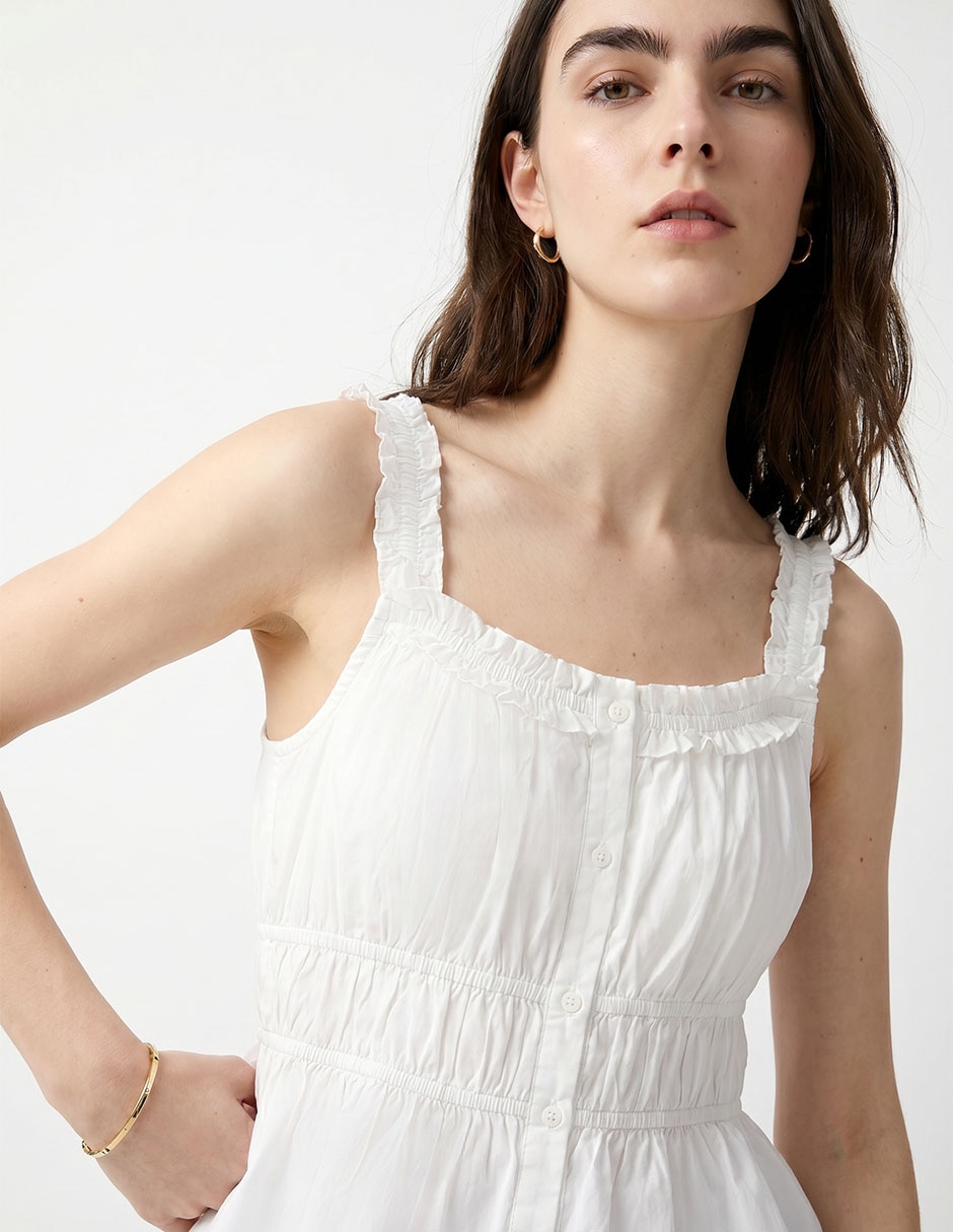Blusa sin manga para mujer 3