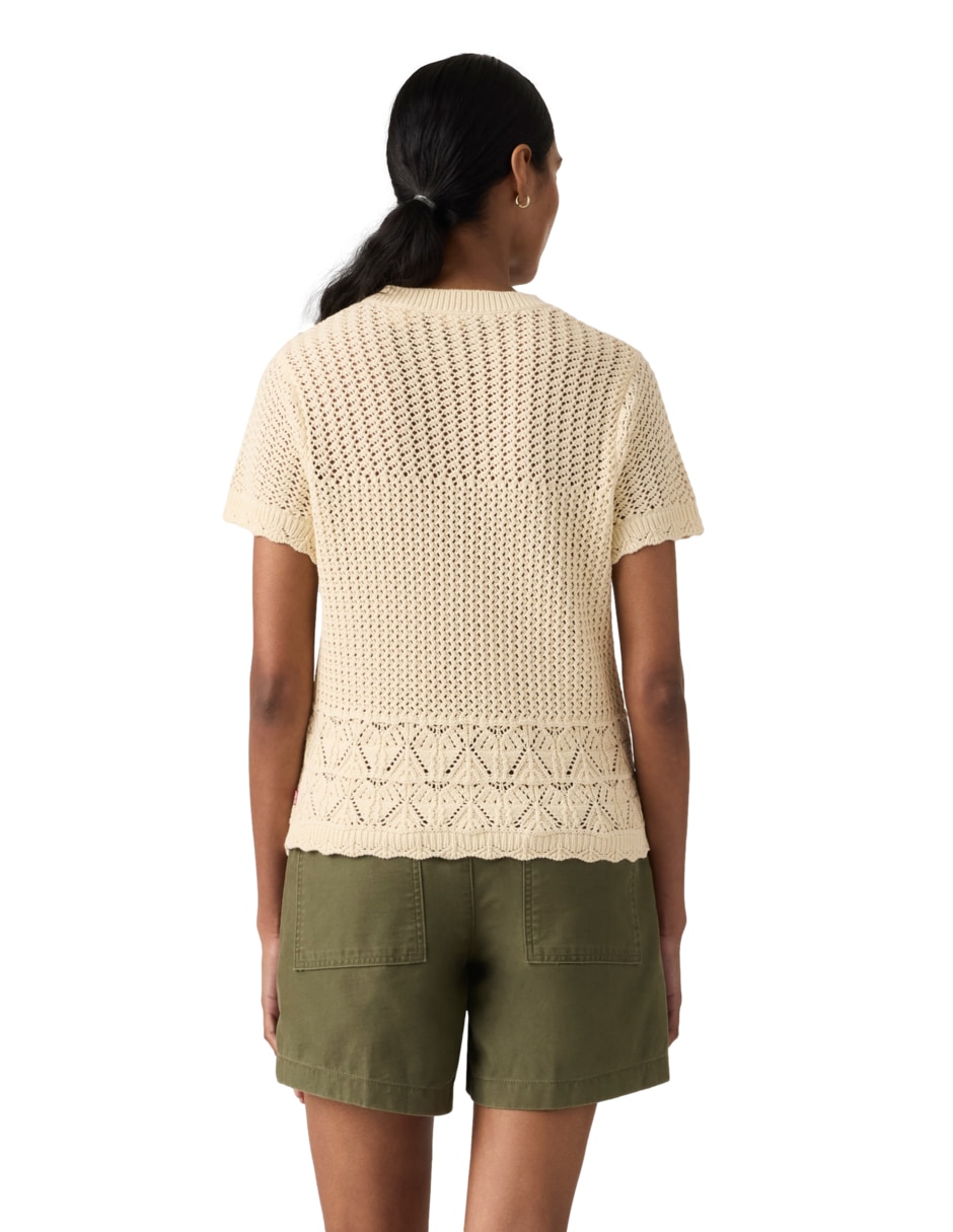 "suéter" "cuello" redondo "para mujer" 2