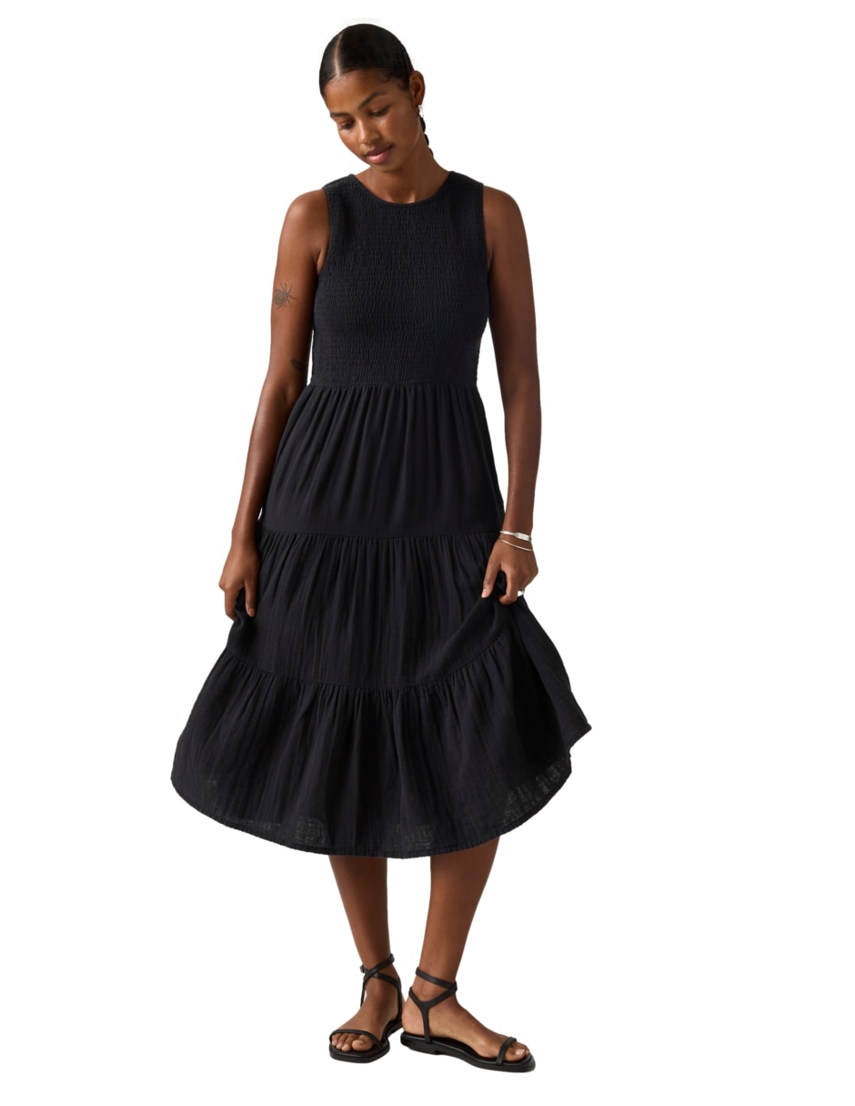 Vestido midi casual para mujer