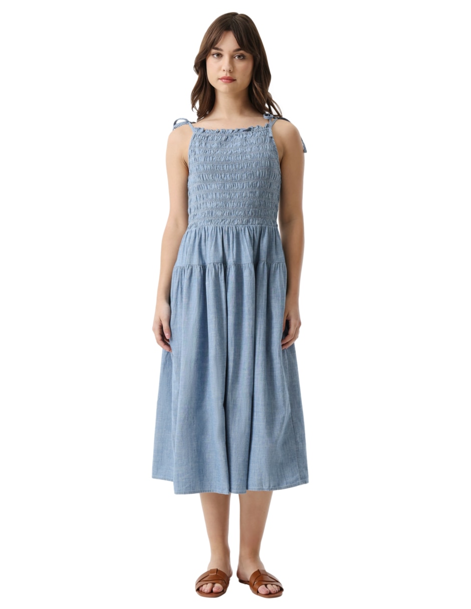 Vestido midi casual para mujer 1