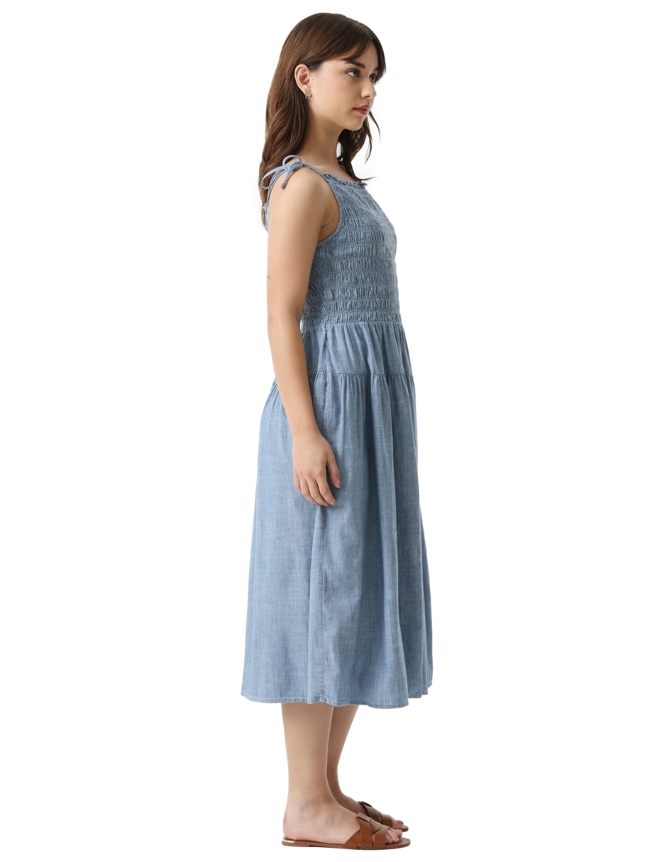 Vestido midi casual para mujer 7