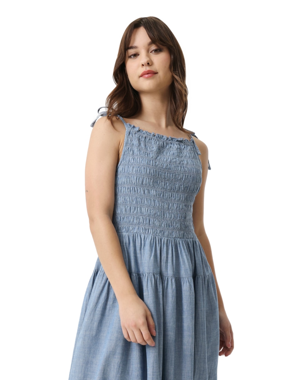 Vestido midi casual para mujer 11