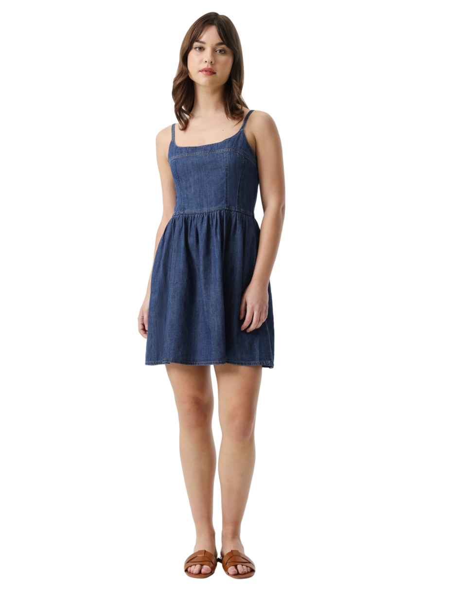 Vestido corto casual para mujer 9