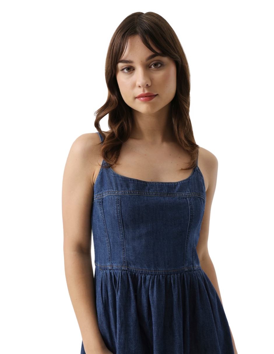 Vestido corto casual para mujer 11