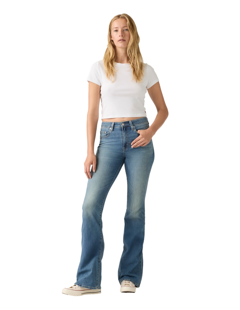 Jeans flare levi's 726 para mujer