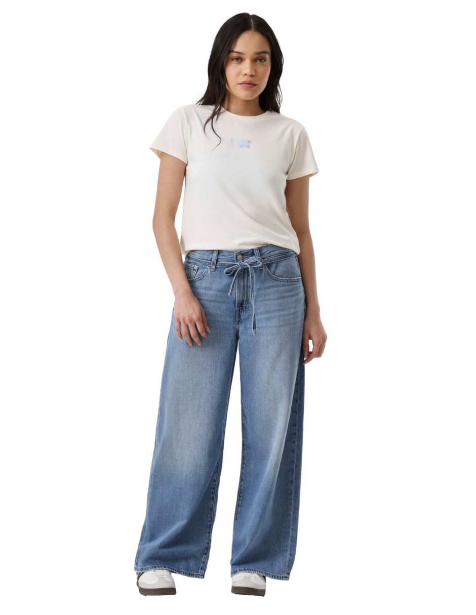 Jeans amplio para mujer 2