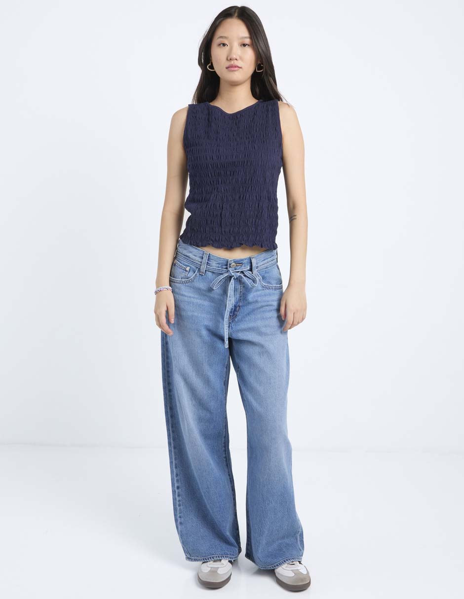 Jeans amplio para mujer 5