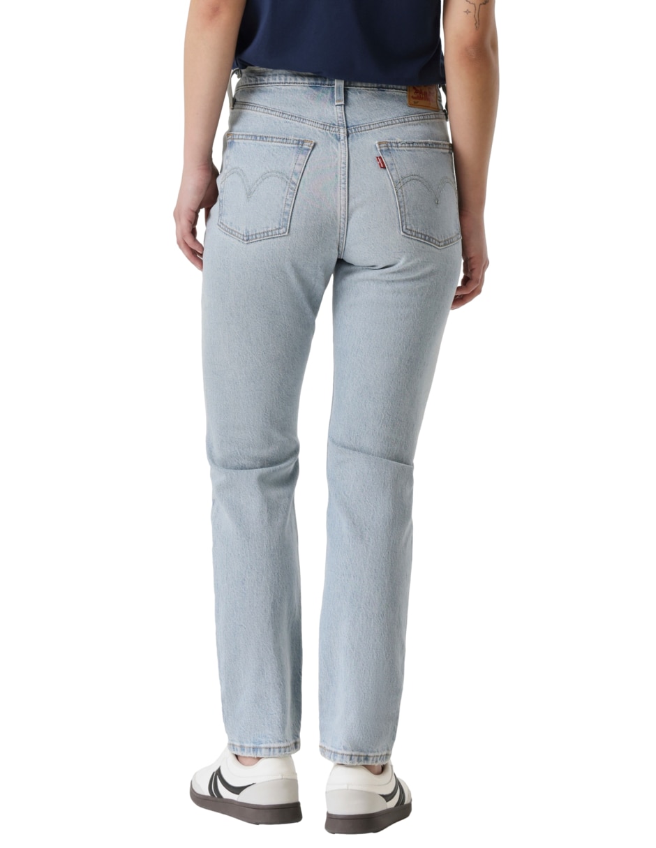 Jeans regular straight cintura levi's 501 jeans para mujer