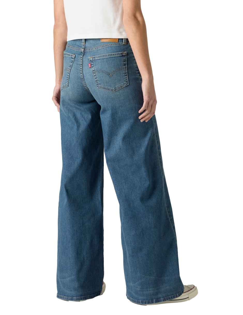 Jeans wide leg 728 para mujer