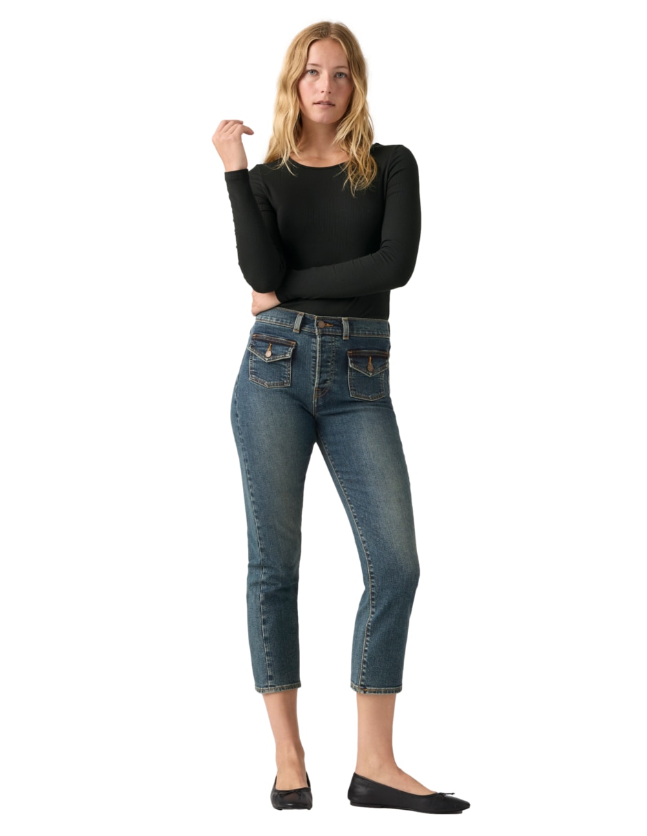 Pantalón flare para mujer