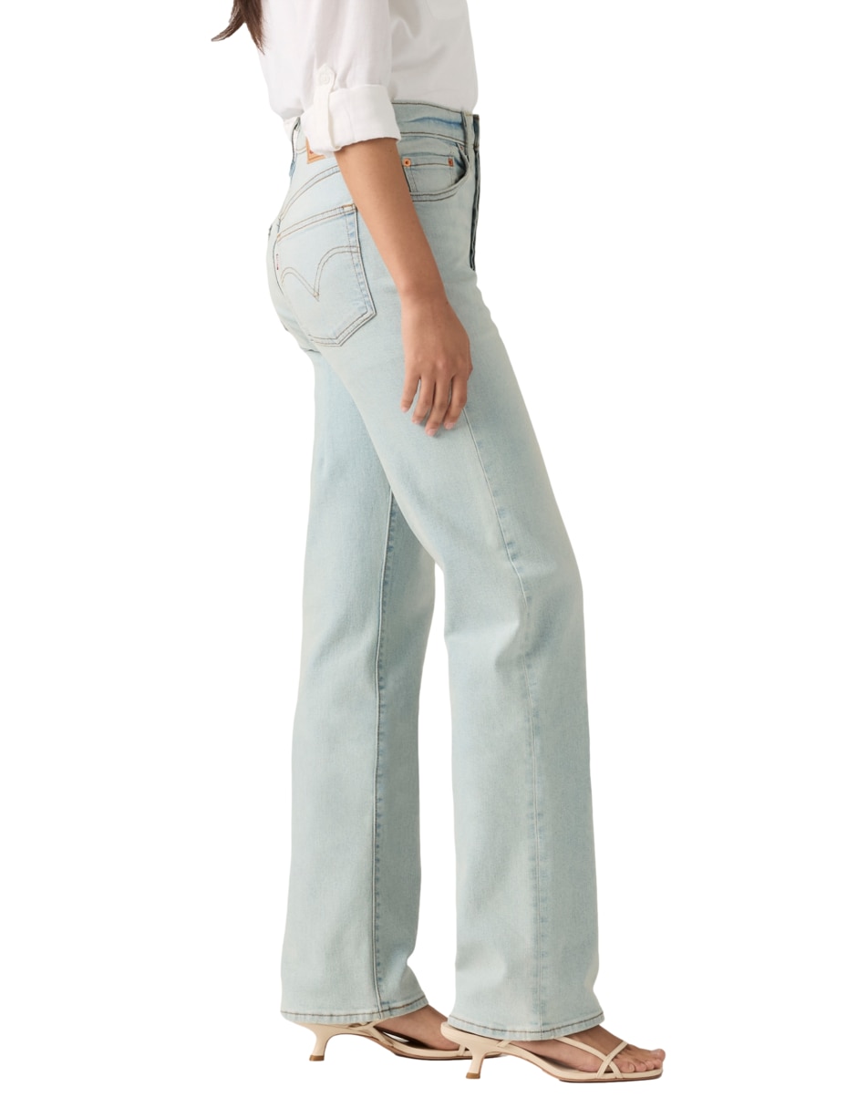 Jeans slim cinturaa media Levi's para mujer