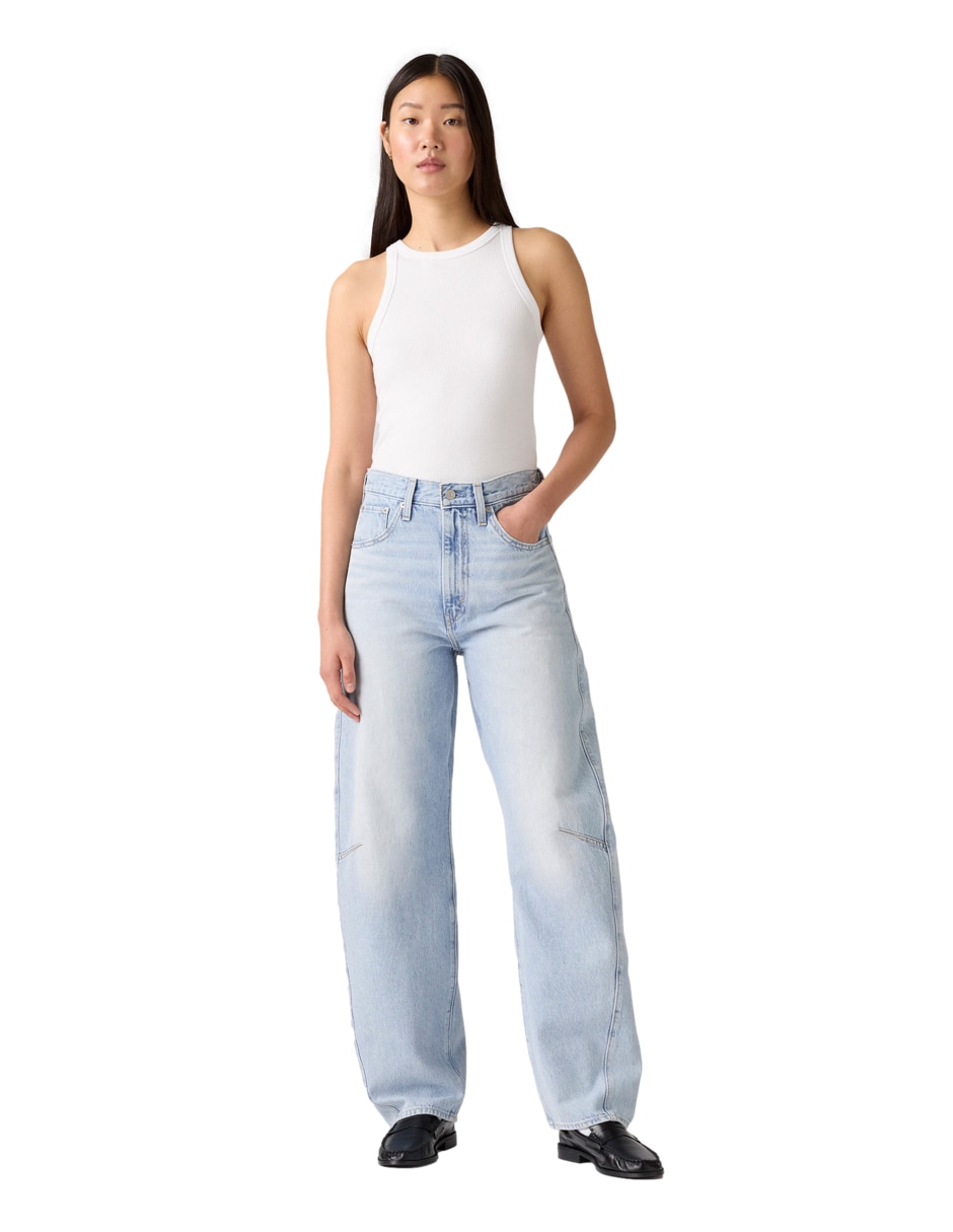 Pantalón amplio para mujer 4
