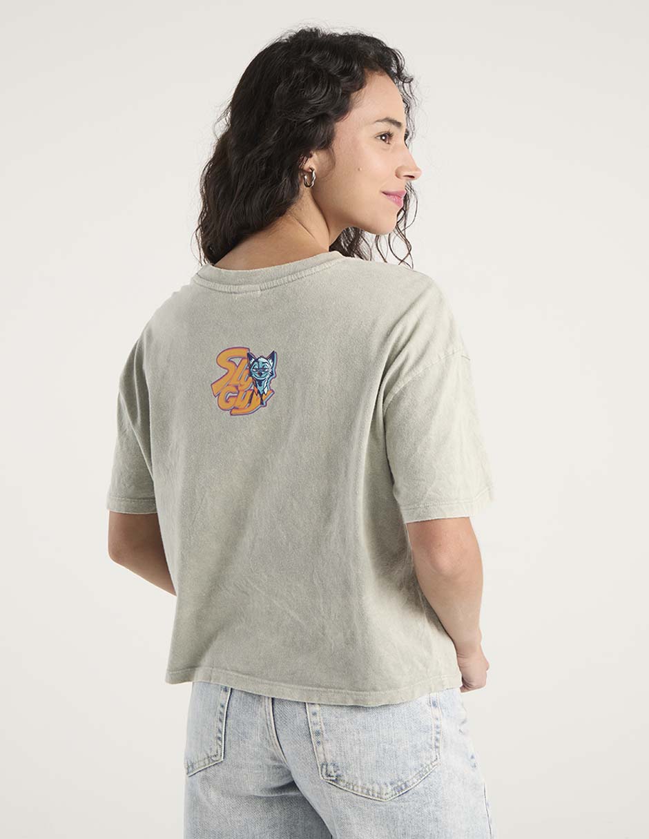 Playera manga corta Zootopia cuello redondo mujer 6