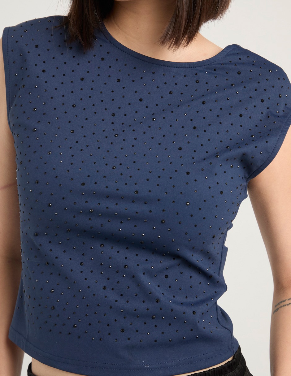 Blusa manga corta para mujer 9