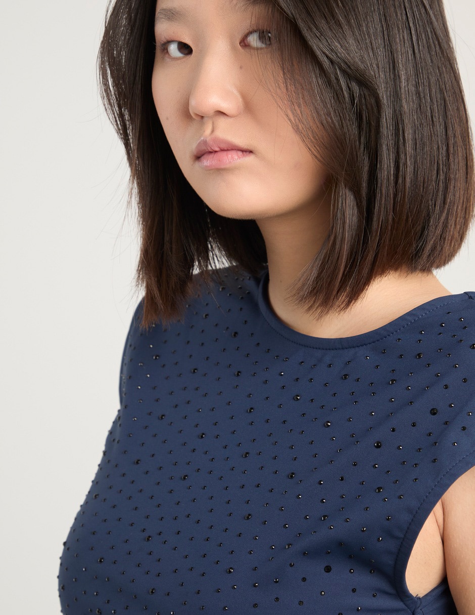 Blusa manga corta para mujer 10