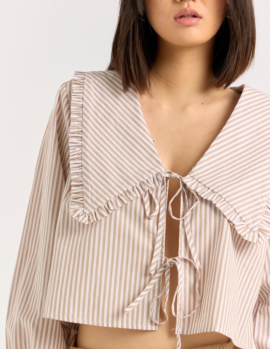 Blusa manga larga para mujer 9