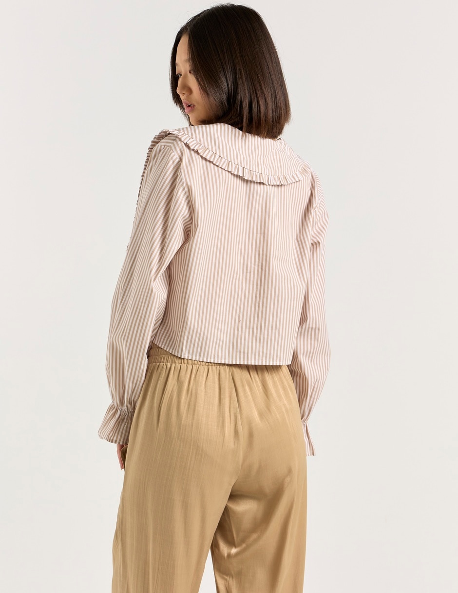 Blusa manga larga para mujer 11