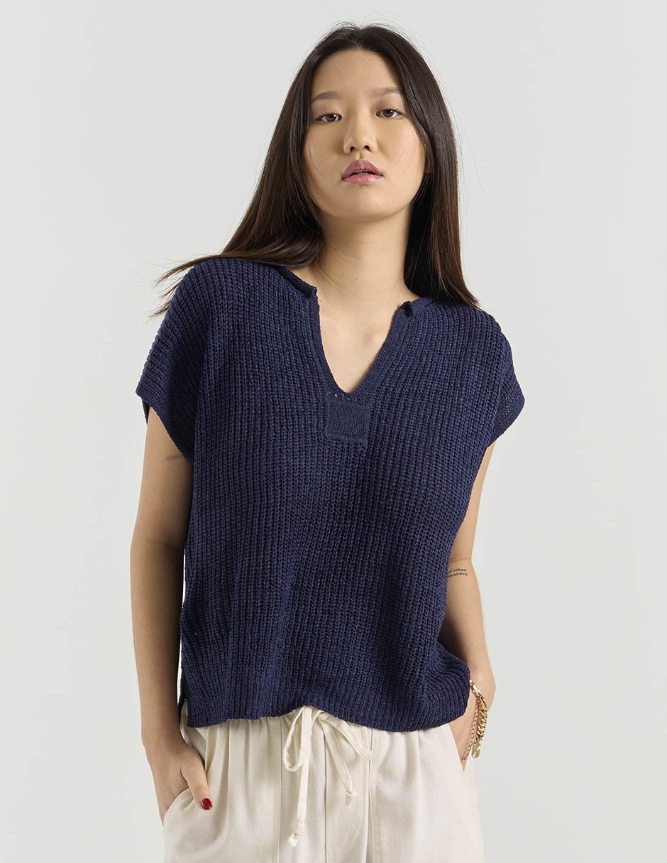 Blusa manga corta para mujer 1