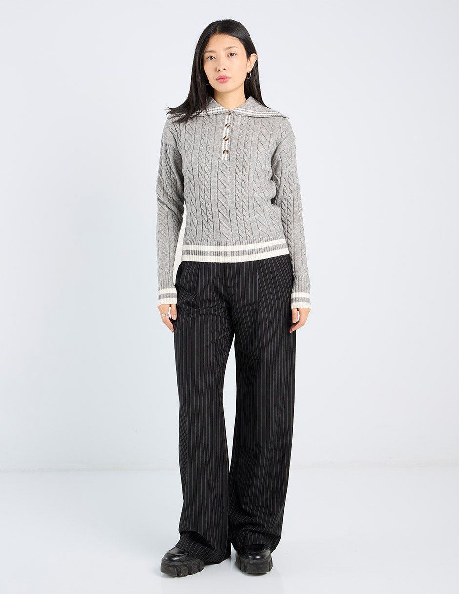Pantalón relaxed regular para mujer 7