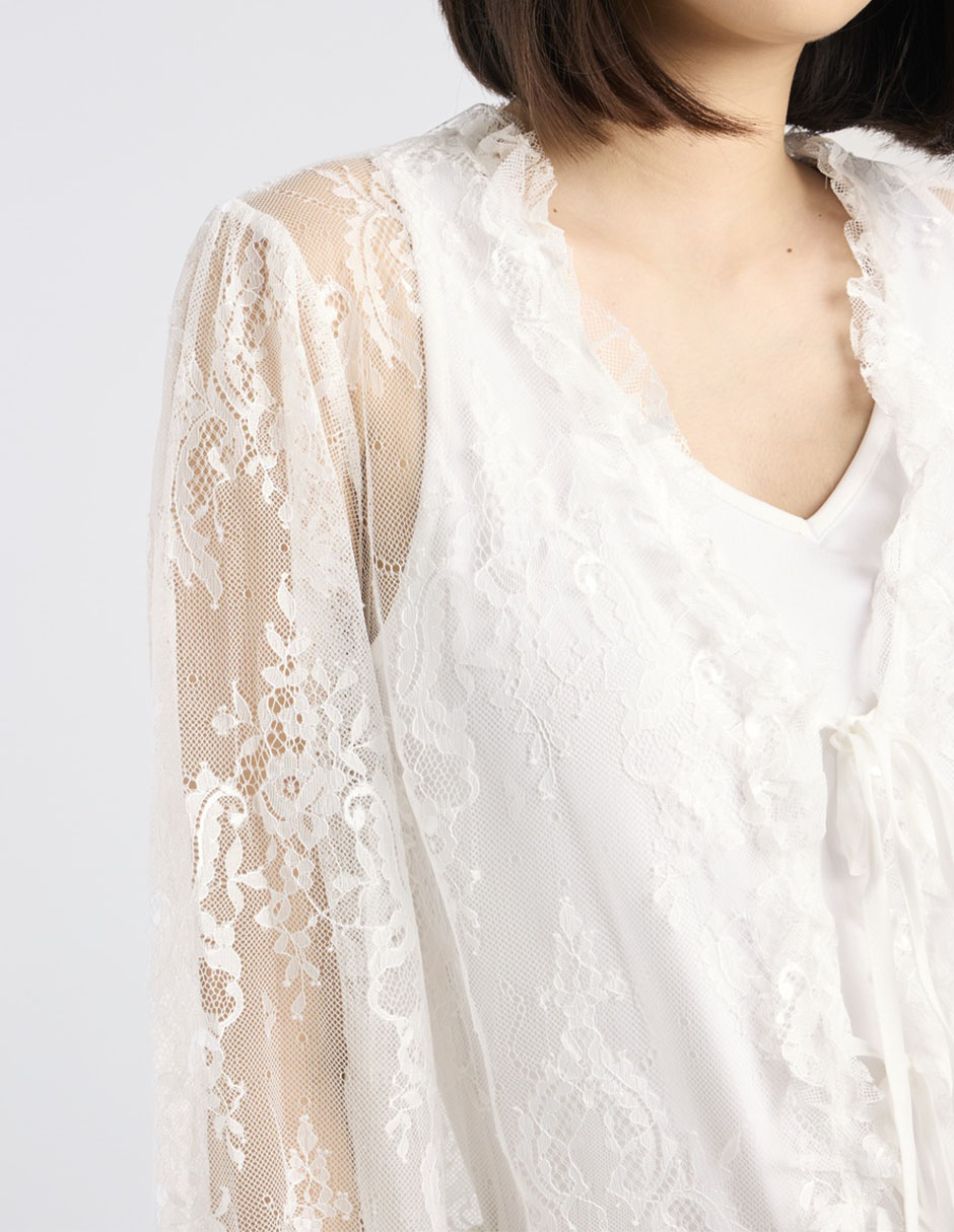Blusa manga larga para mujer 9