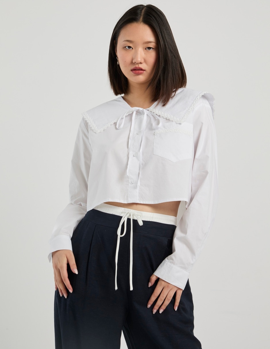 Blusa manga larga para mujer 1