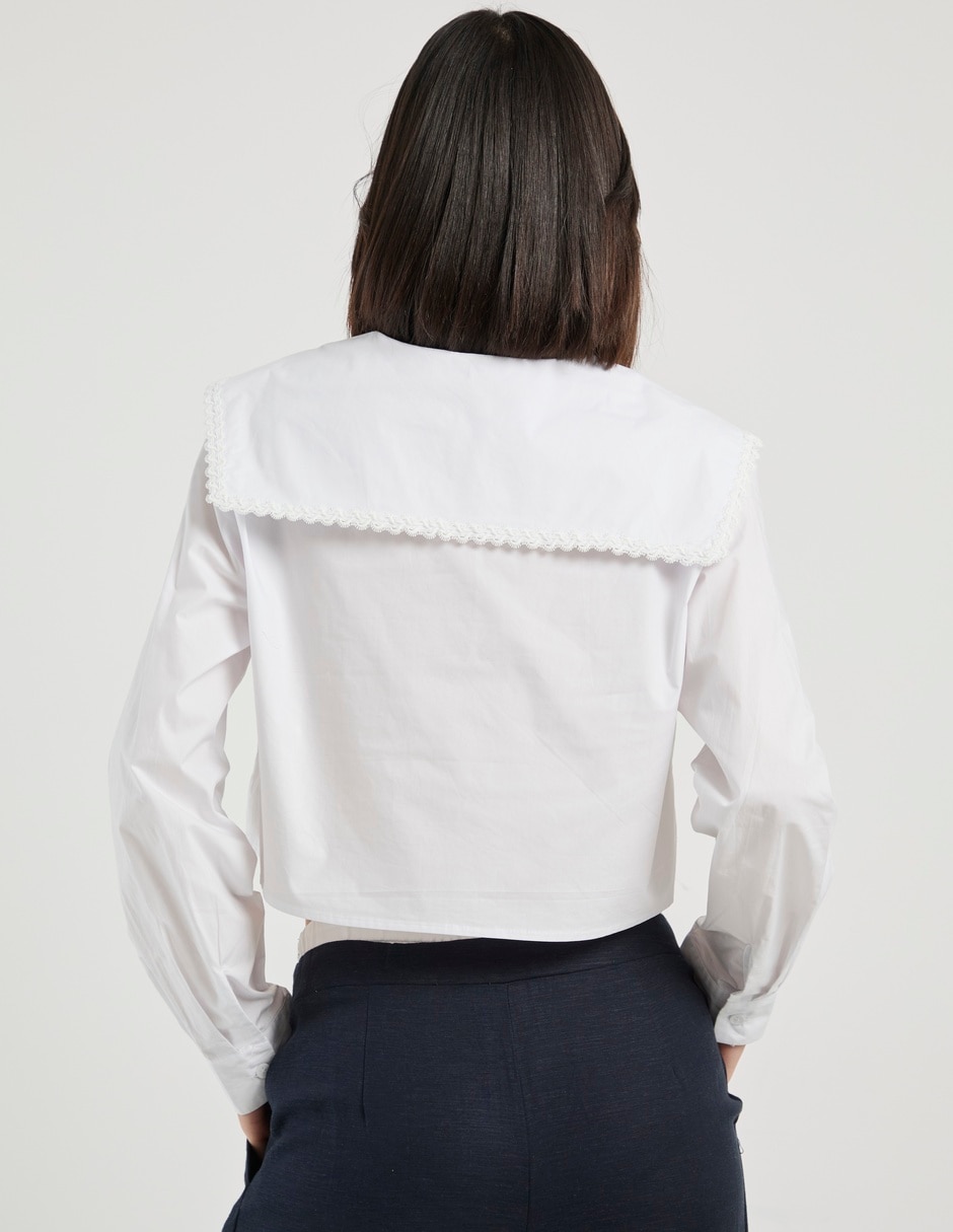 Blusa manga larga para mujer 11