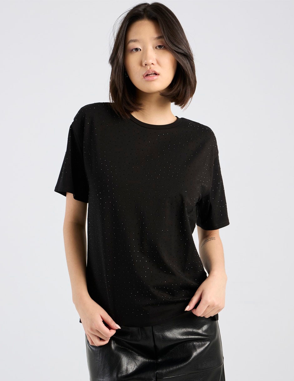 Blusa manga corta para mujer 7