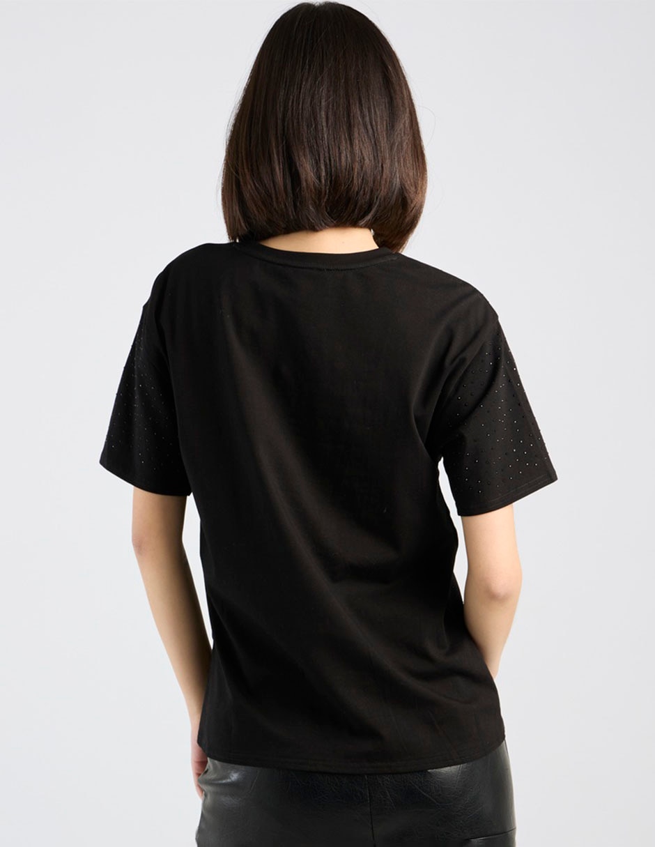 Blusa manga corta para mujer 11