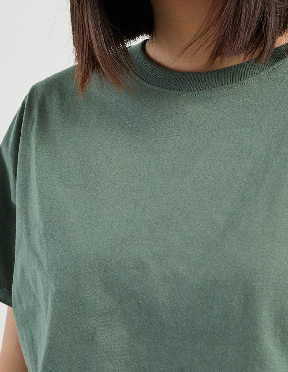 Playera manga corta cuello redondo mujer 3
