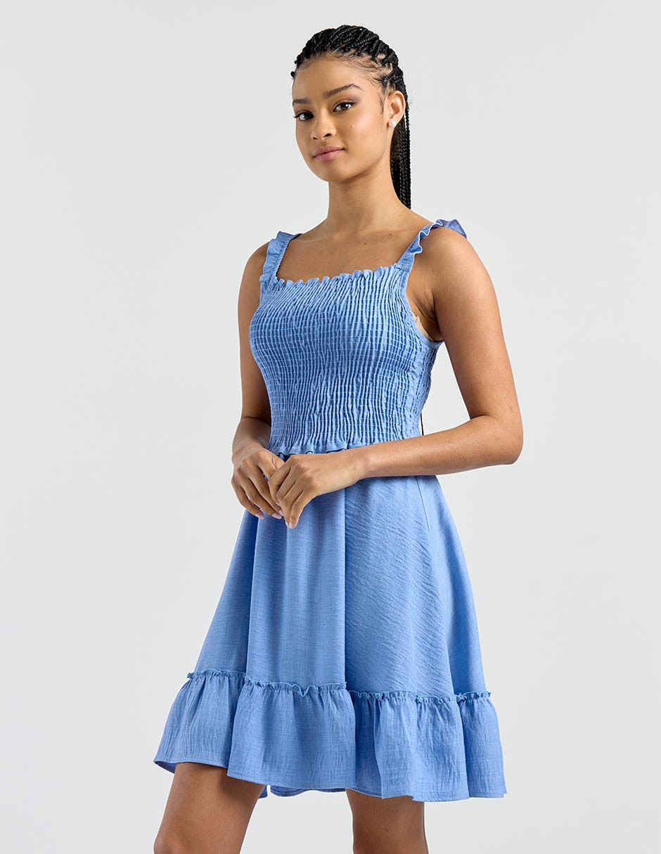 Vestido corto casual para mujer 1