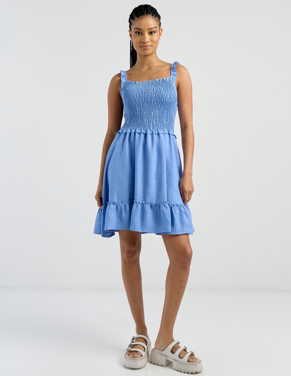 Vestido corto casual para mujer 7