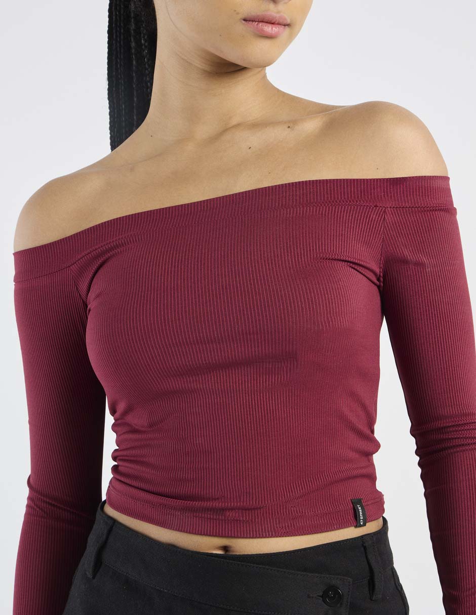 Playera manga larga 47St para mujer