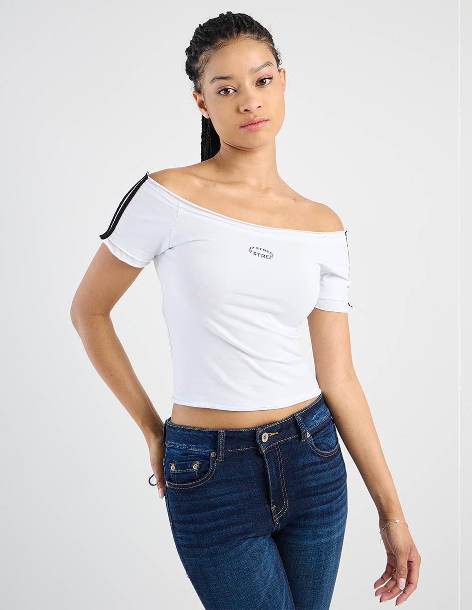 Playera manga corta para mujer 1