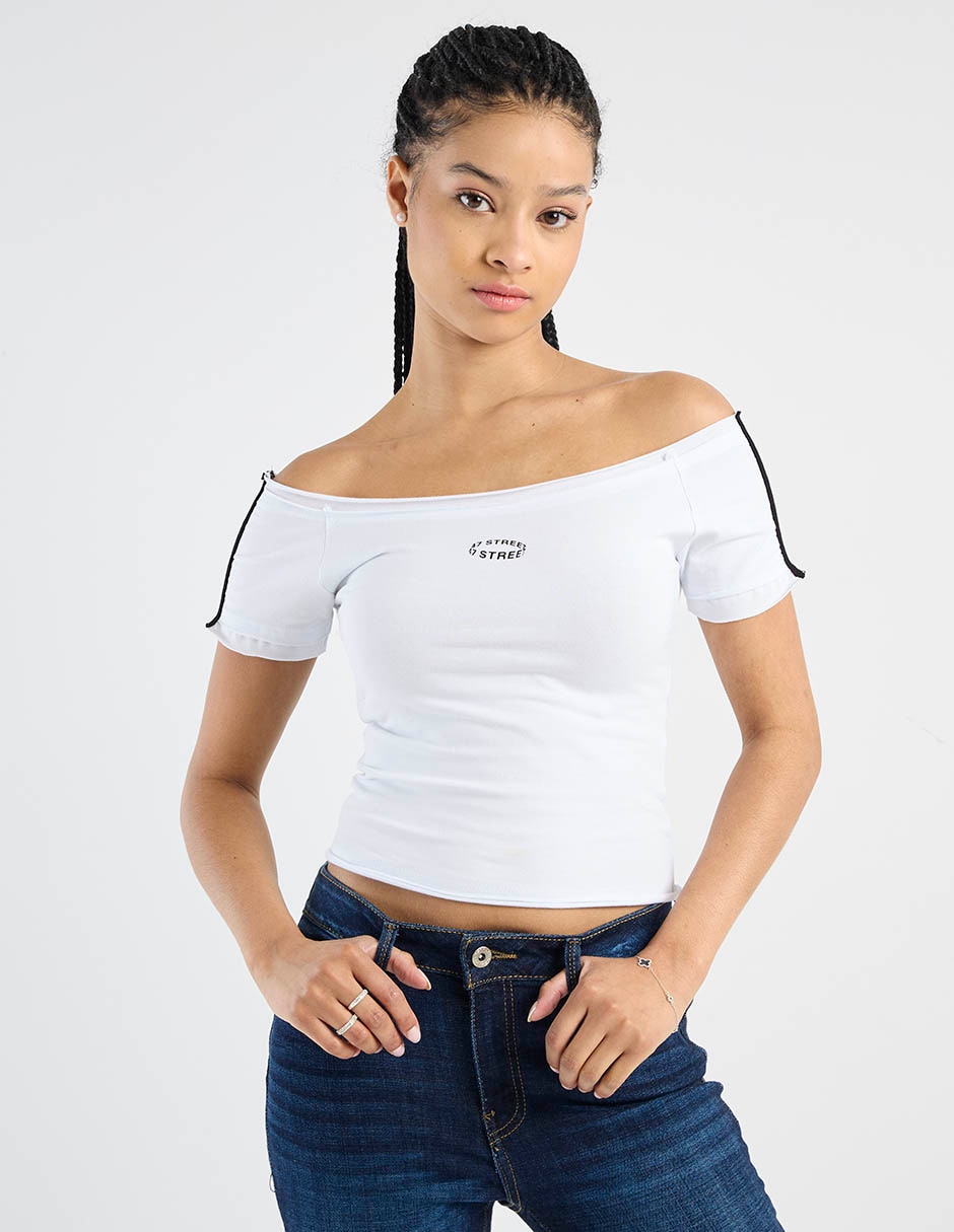 Playera manga corta para mujer 2