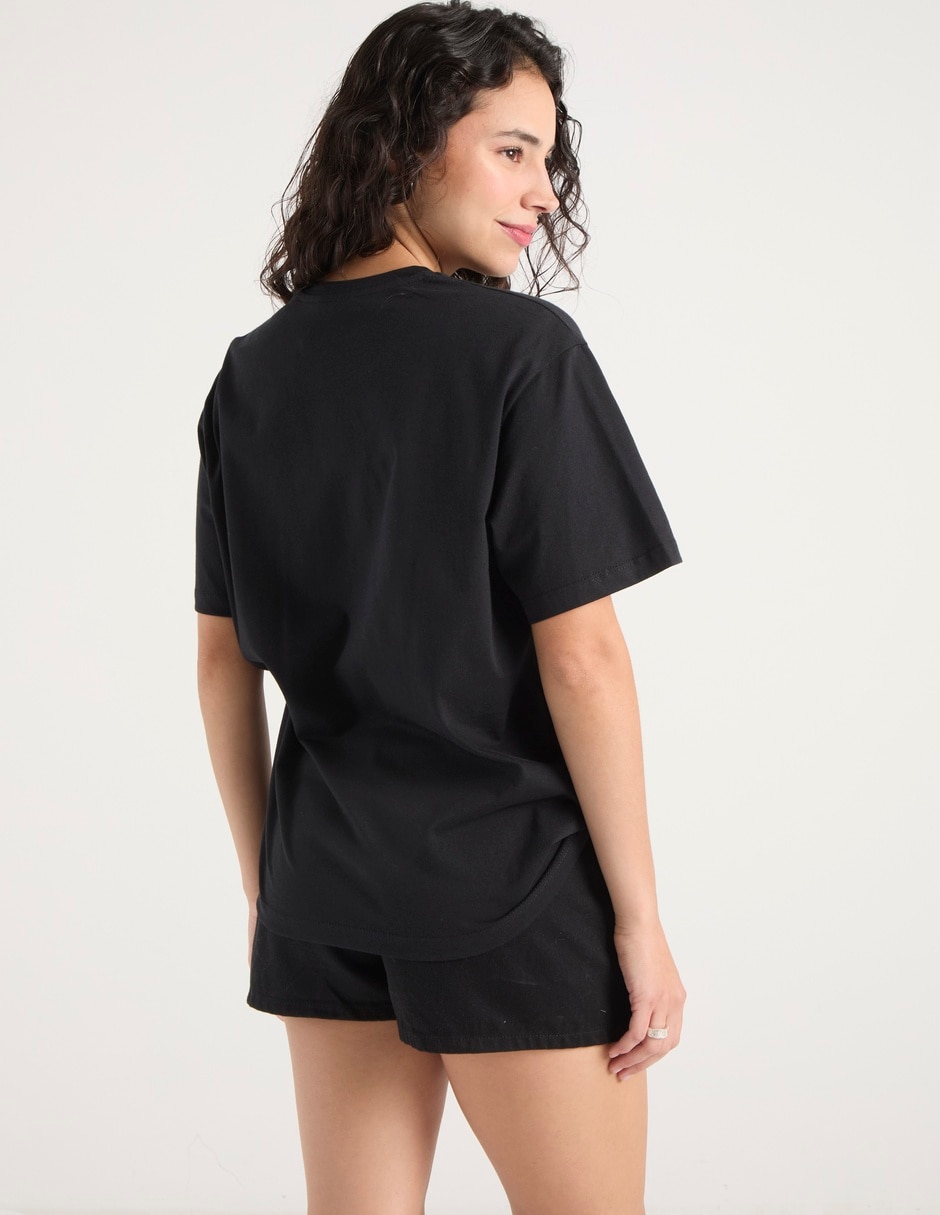 Playera manga corta 47St cuello redondo para mujer