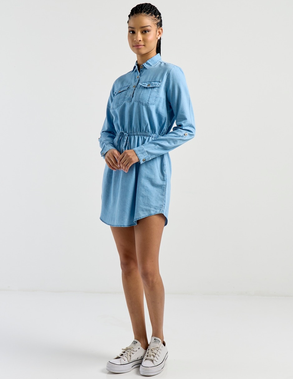 Vestido corto casual para mujer 3