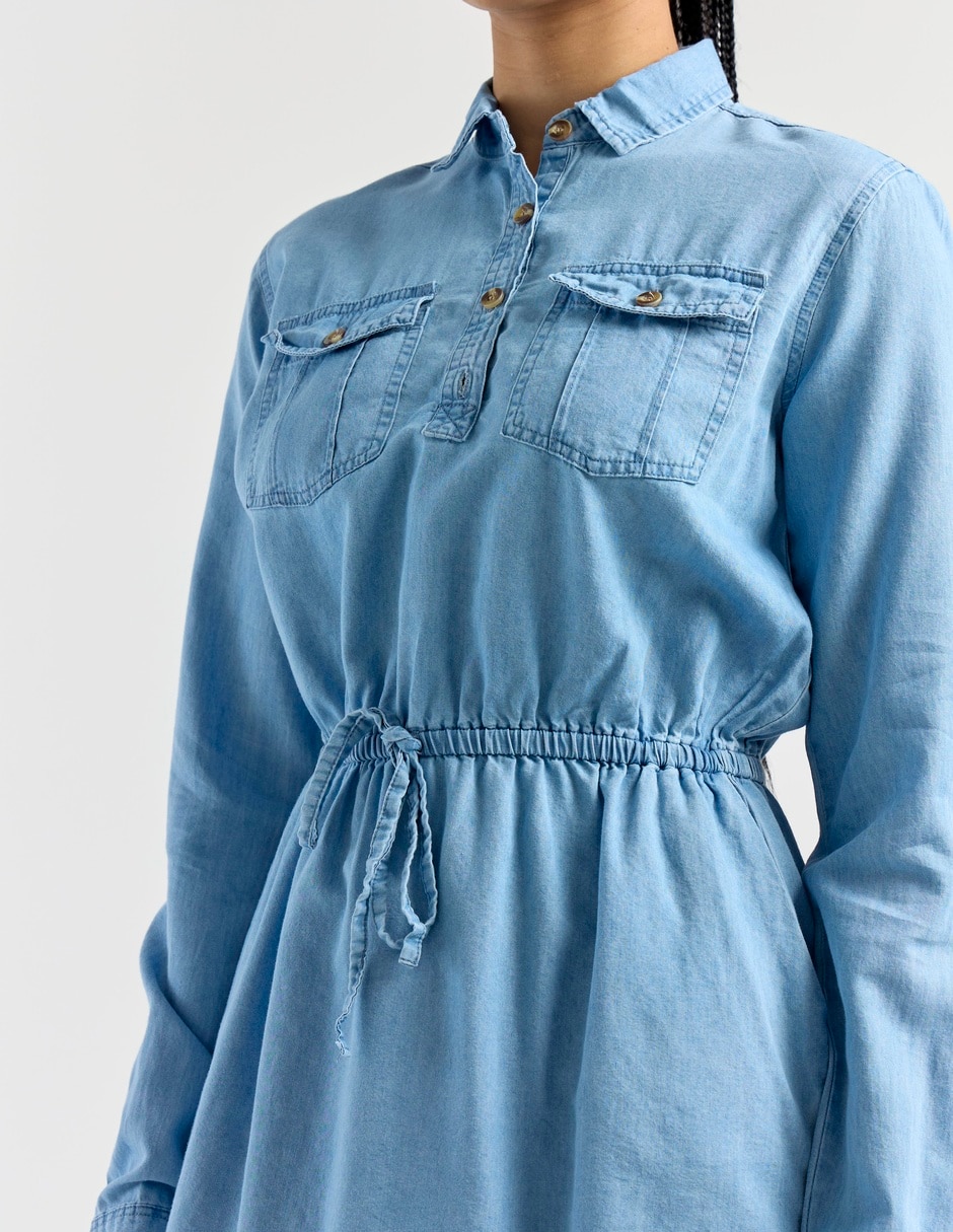 Vestido corto casual para mujer 4