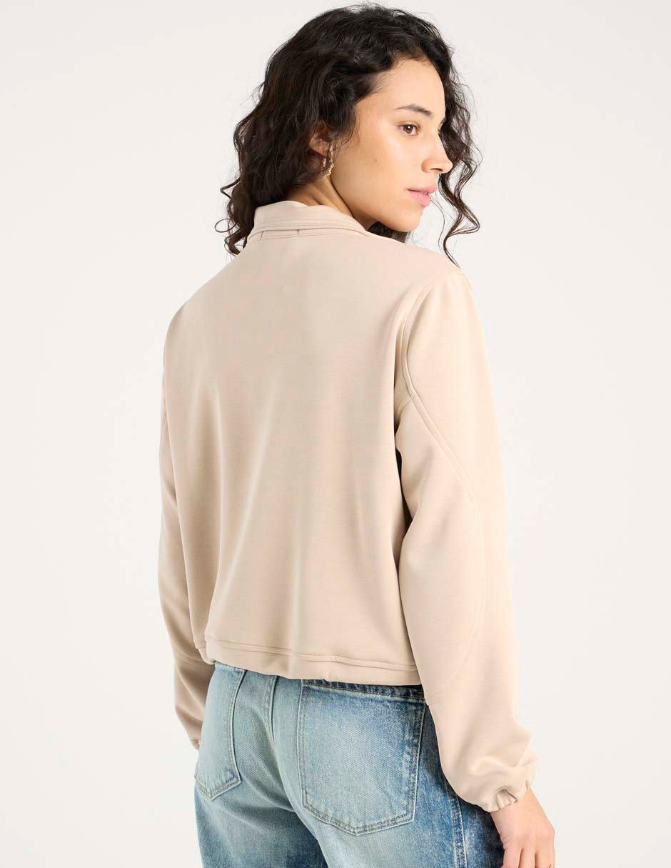 Sudadera con capucha y bolsa para mujer 11