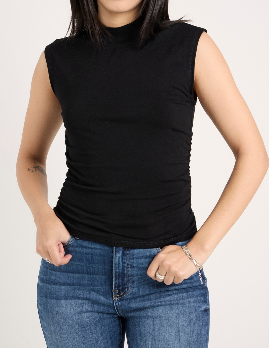 Playera cuello redondo mujer 2