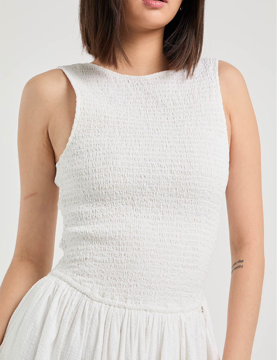 Vestido crop casual para mujer 3